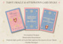 design and illustrate an oracle deck, afirmations cards